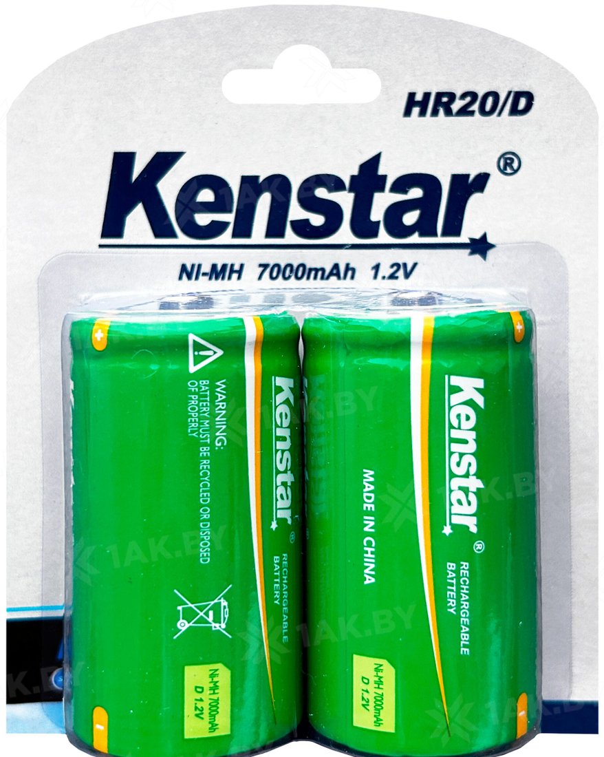 

Аккумулятор Kenstar HR20/D Ni-Mh 7000 mAh BL-2