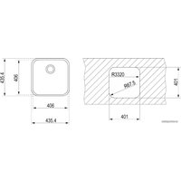 Кухонная мойка TEKA Basico BE 400 1B