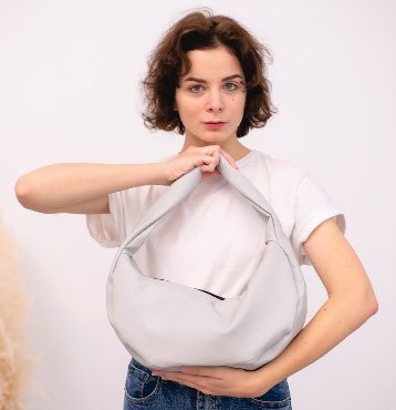 

Сумка MT.style Hobo (серый)