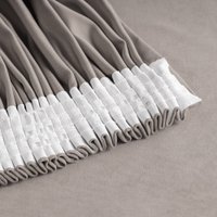 Комплект штор и гардин Mio Tesoro Canvas 150x260 + Гардина Вуаль 300х260 (светло-серый, белый)