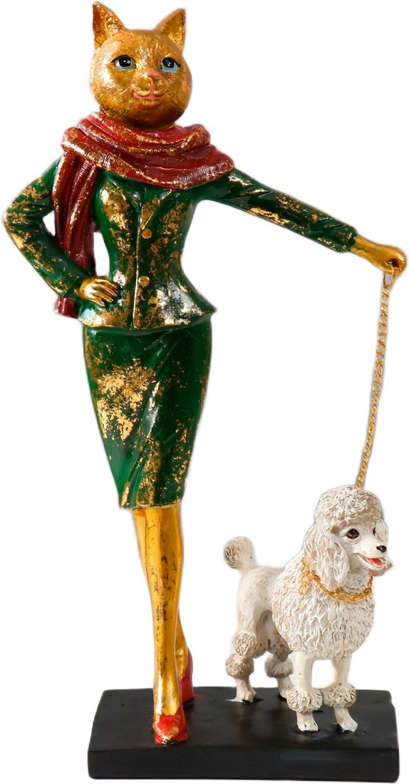 

Статуэтка Sima-Land Мадмуазель Кошка выгуливает пуделя 9759410