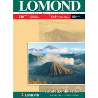 Фотобумага Lomond глянцевая одностор. 4"x6" 230 г/кв.м. 50 л (0102087)