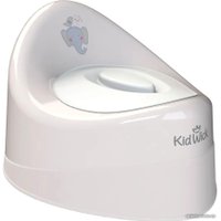 Детский горшок Kidwick Ракушка KW030402 (серый/белый)