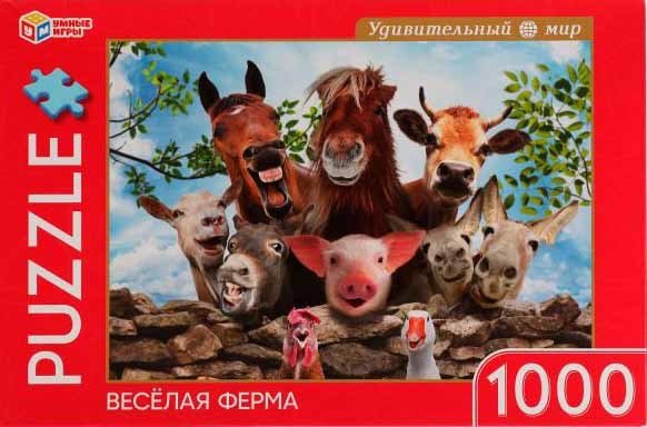

Пазл Умные игры Веселая ферма 4680107925657 (1000 эл)
