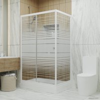 Душевой уголок Triton Фьюжн А1 120х80 (полосы)