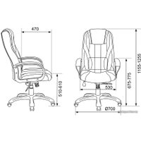 Игровое (геймерское) кресло Zombie VIKING-9/BLACK (черный)