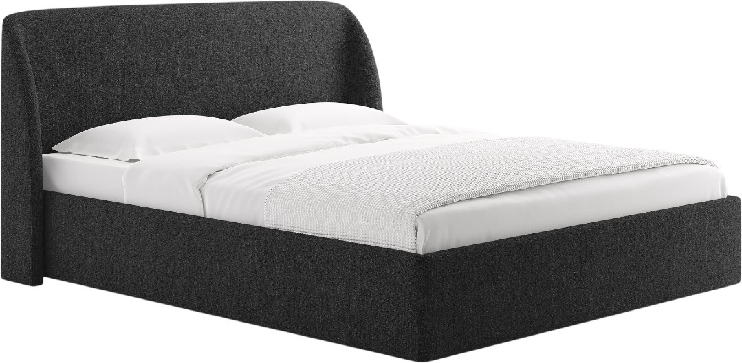 

Кровать Сонум Nicole 160x200 (кашемир графитовый)