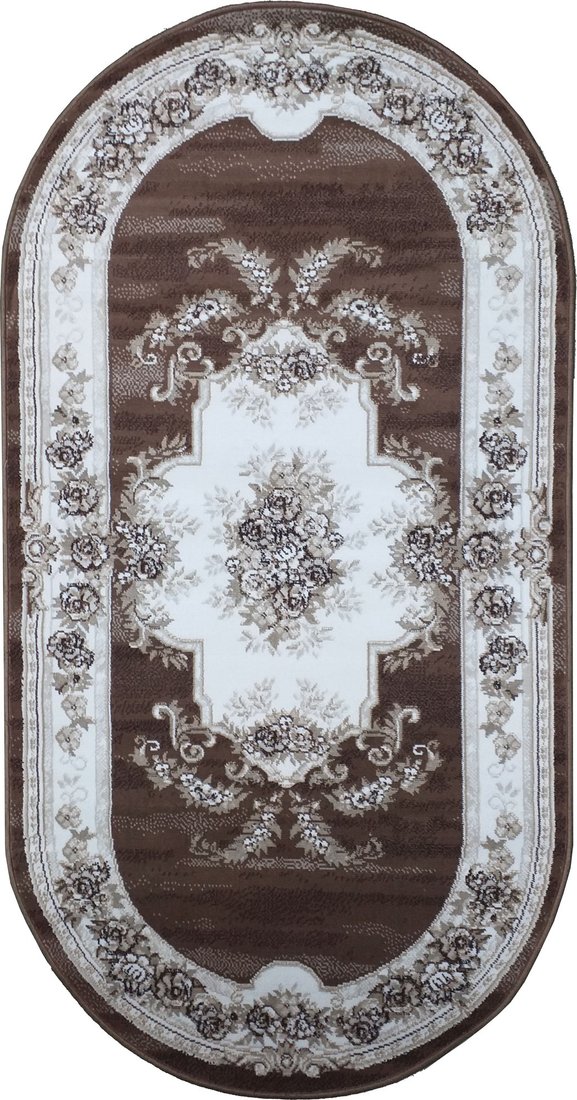 

Ковер для жилой комнаты Витебские ковры Brownie 21С32-БК/ЭФ 57986 84 (1x2)