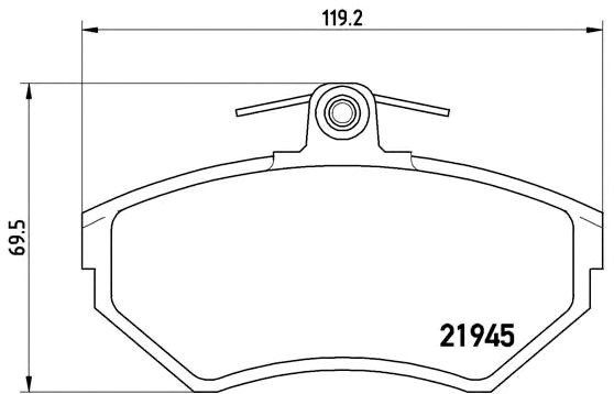 

Brembo P85042