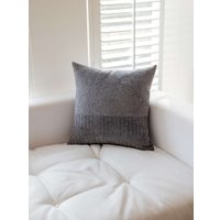 Чехол на подушку Matex Tufted Velvet ALEX-53 (серый)
