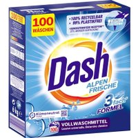 Стиральный порошок DASH Alpen Frische 3 fash formel 6 кг