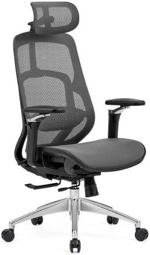 Офисное кресло SPARX Ghost Plus Black (серый)