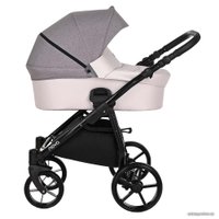 Универсальная коляска Tutis Novo (2 в 1, 043, pearl metalic/grey reflective print)