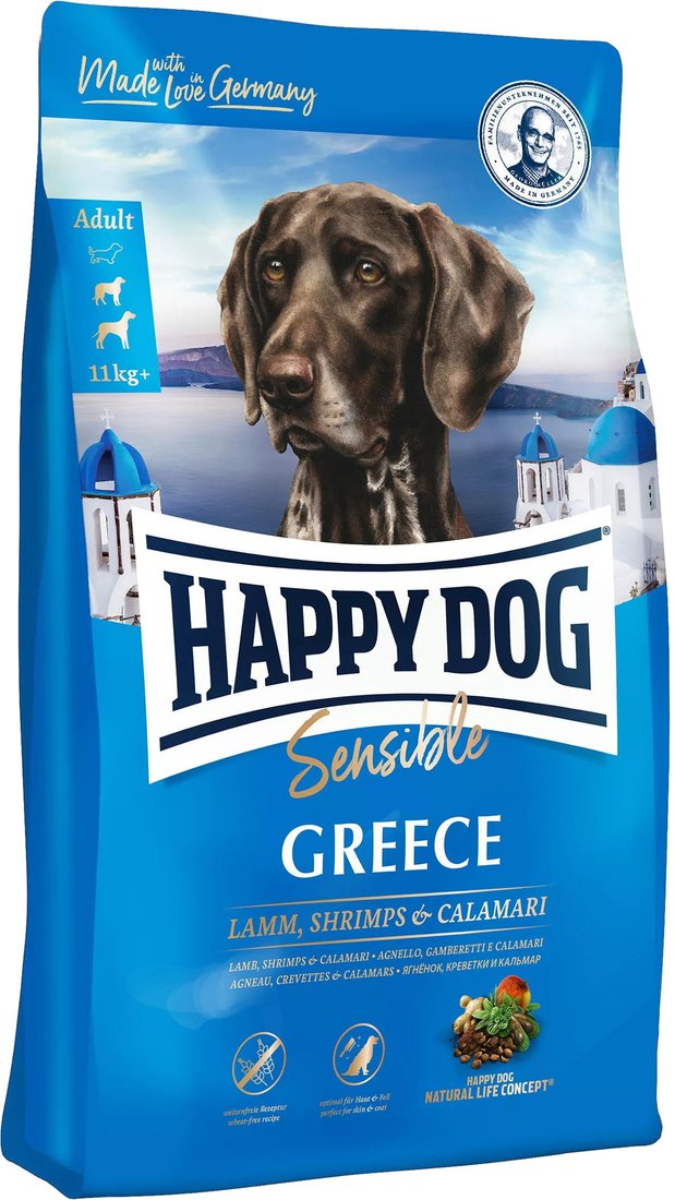

Сухой корм для собак Happy Dog Sensible Greece 11 кг
