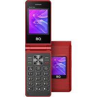 Кнопочный телефон BQ BQ-2412 Shell Duo (красный)