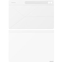 Чехол для планшета Samsung Smart Book Cover Tab S9 Ultra (белый)