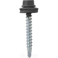  Starfix Кровельный по металлу 5.5x19 шайба с прокл. PT3 SMP2-32496-100 (100шт, оцинкованный, RAL 7024 графитово-серый)