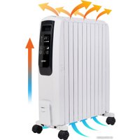 Масляный радиатор Yoer Inferno OFR1025W