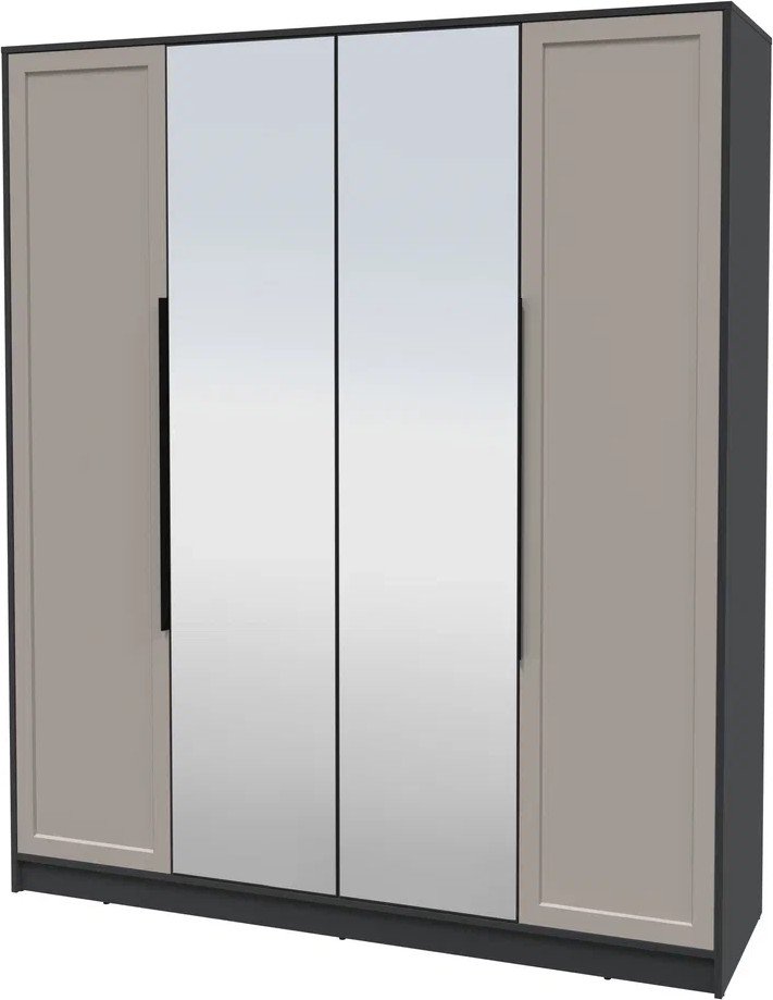 

Шкаф распашной Интерлиния Концепт Тренд КТ-Ш4(з) (антрацит/луна)