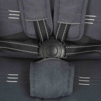 Коляска прогулочная «книга» Indigo Mega (темно-серый)