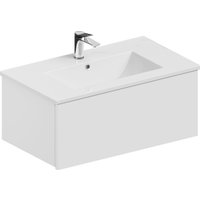  ЗОВ Тумба с умывальником Кито 70 (белый матовый) в Бресте