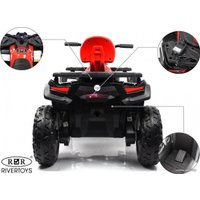 Электроквадроцикл RiverToys T001TT 4WD (красный)