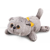 Классическая игрушка BUDI BASA Кот Басик с бантиком лежачий 10870419
