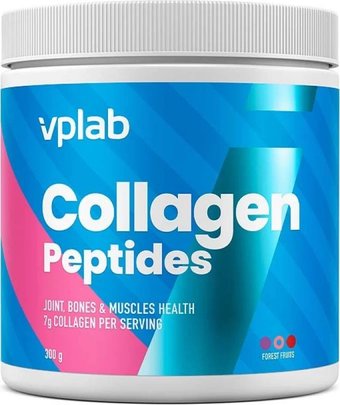 Комплекс Vplab Collagen Peptides (300 г, лесные ягоды)
