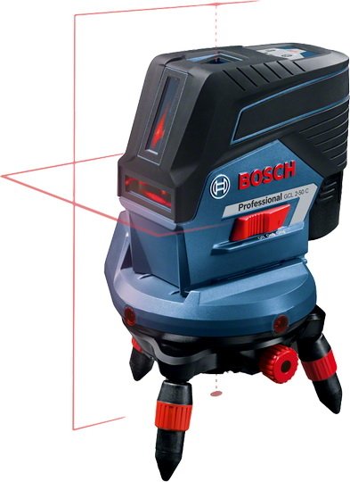 

Лазерный нивелир Bosch GCL 2-50 C Professional (с креплением BM 3 + RC 2)