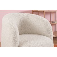 Интерьерное кресло Divan Мэник 254591 (поворотное Cozy Milk)