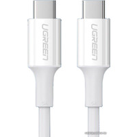 Кабель Ugreen US300 60551 USB Type-C - USB Type-C (1 м, белый)