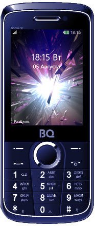 Кнопочный телефон BQ Boom XL (синий) [BQ-2805]