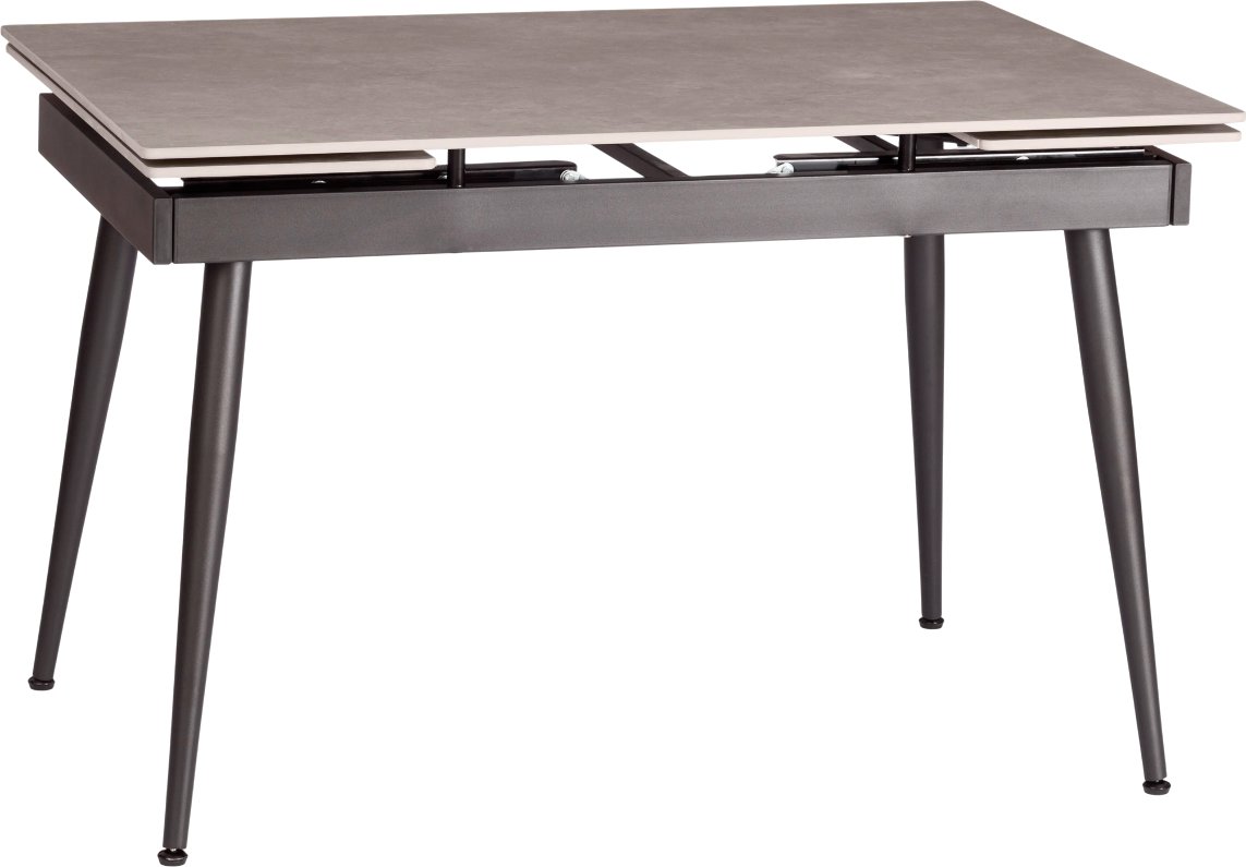 

Кухонный стол TetChair Lord Grey 180x80x75 (светло-серый/черный)