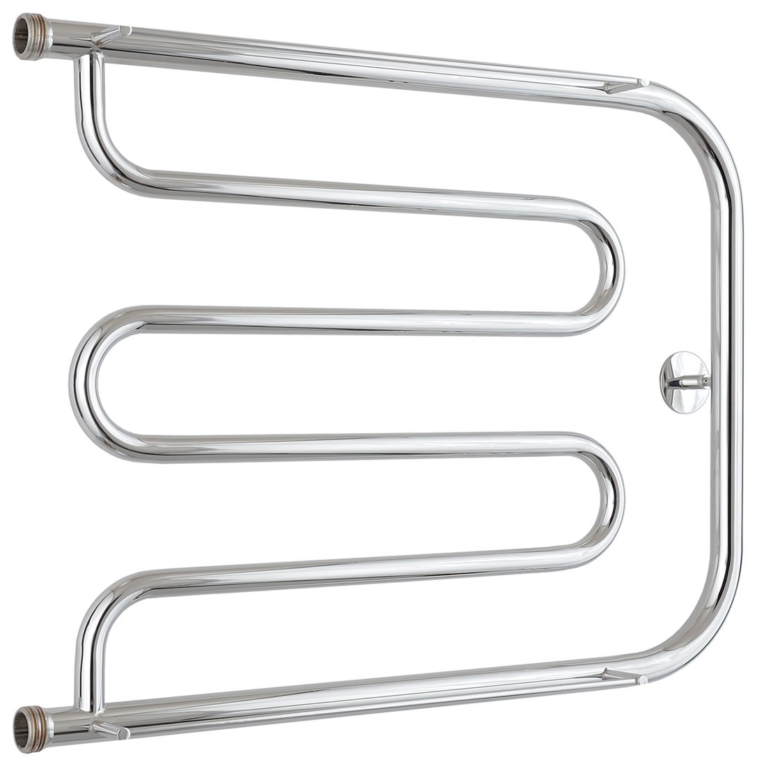 

Полотенцесушитель Стилье Тандем 2 полки 500х650 резьба-сгон 1" 00016-5065