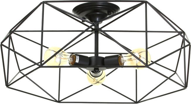 

Люстра средней высоты BayerLux 2463/3E27 7353283 (черный)