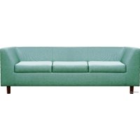 Софа Brioli Дедрик Д трехместный (рогожка, J14 голубой)