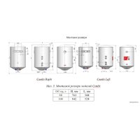 Накопительный электрический водонагреватель Novatec NT-CBL80