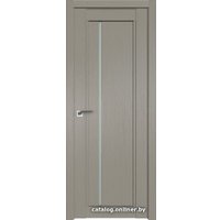 Межкомнатная дверь ProfilDoors 2.70XN L 40x190 (стоун, стекло матовое)