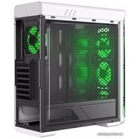 Корпус GameMax StarLight (белый, зеленая подсветка)