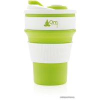 Термокружка Xindao P432.607 350 мл (зеленый/белый)