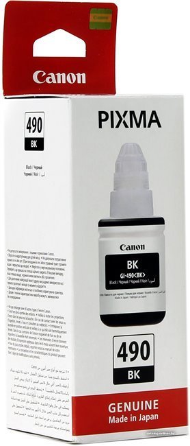 Чернила Canon GI-490BK [0663C001]