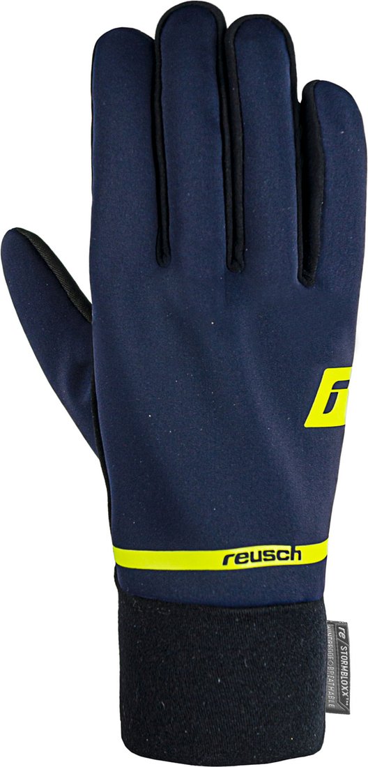 

Горнолыжные перчатки Reusch Hike & Ride Stormbloxx Touch-Tec 6205118-4549 (р-р 11, синий/желтый)