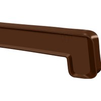 Соединитель подоконников Crystallit Люкс 700 90 град/135 град (орех) в Солигорске