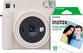 Instax Square SQ1 + пленка 10 кадров (белый)