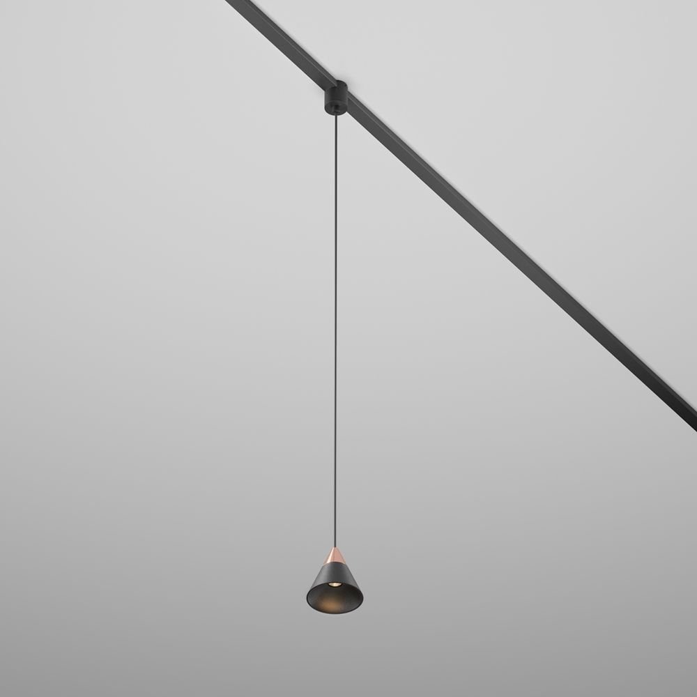 

Трековый светильник Technical Cono TR166-1-7W3K-M-B