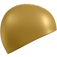 Шапочка для плавания Mad Wave Standart Cap Silicone (золото)