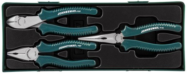 

Набор пассатижей Jonnesway P0803ST 3 предмета
