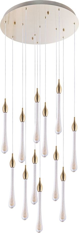 

Подвесная люстра Arte Lamp Raindrop A1803LM-36PB