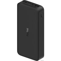 Внешний аккумулятор Xiaomi Redmi Power Bank 20000mAh (черный, международная версия)