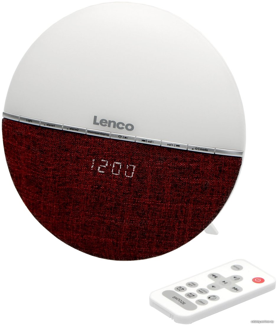 Световой будильник Lenco CRW-4BY